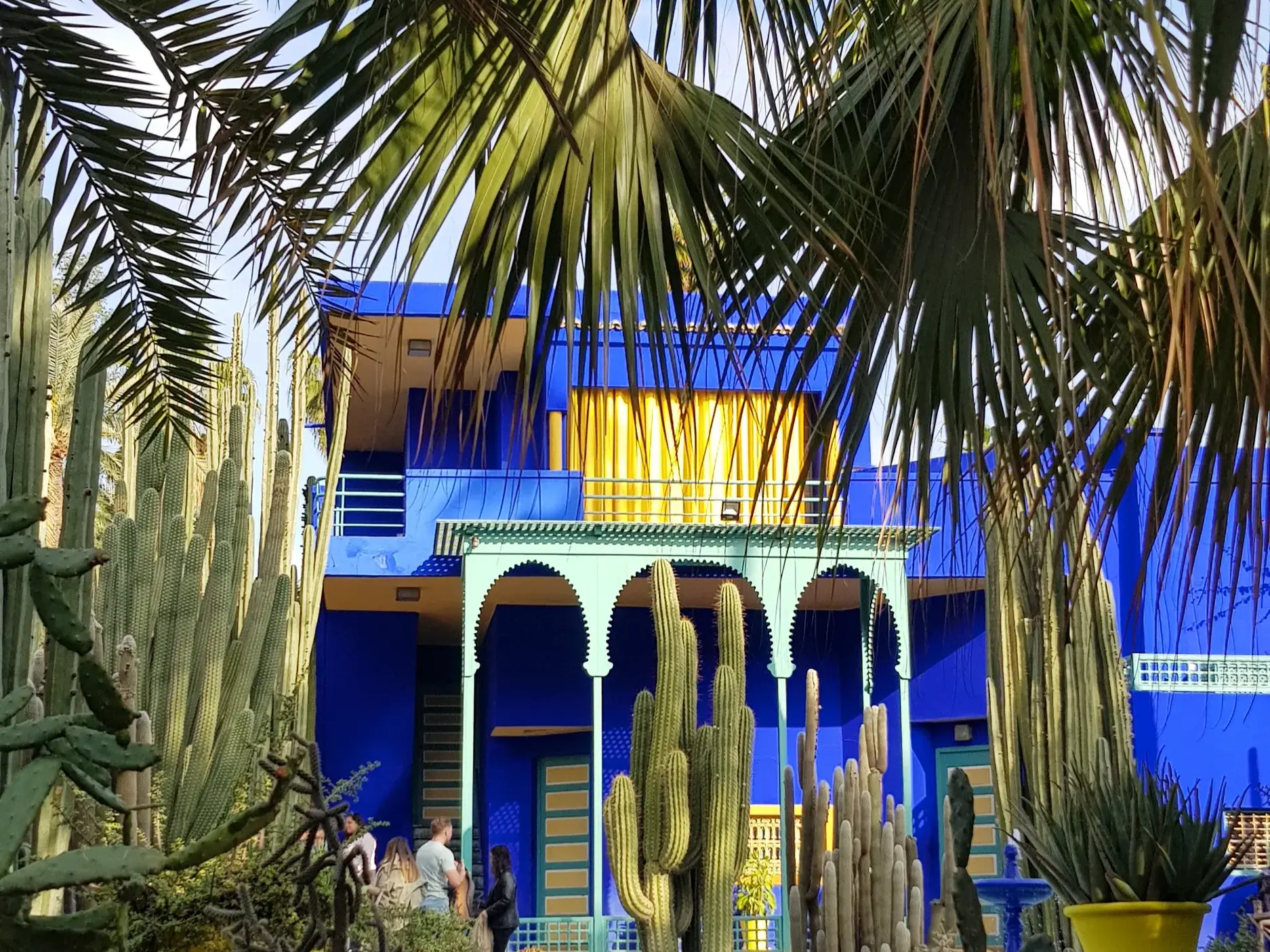 Mit Studiosus können Sie Höhepunkte wie den Jardin Majorelle in Marrakesch intensiv und ohne Warten genießen.