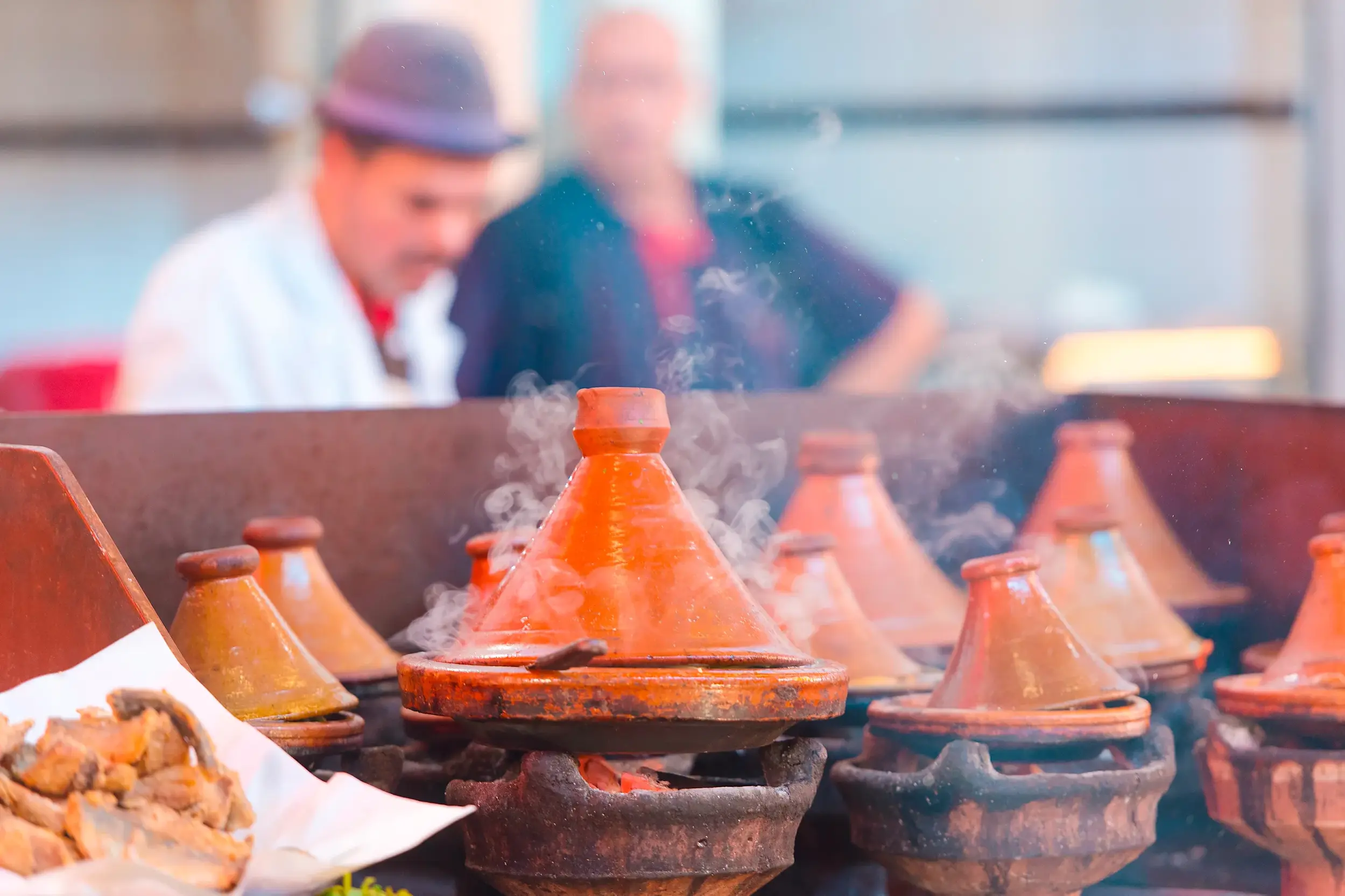 Mit Ihrem Marco Polo Scout und ihrer kleinen Gruppe Mitreisender gehen Sie in Marrakesch auf Foodtour.